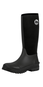 Mens wellingtons wellies boots neoprene waterproof warm yard walking muck steel reinforced comfy