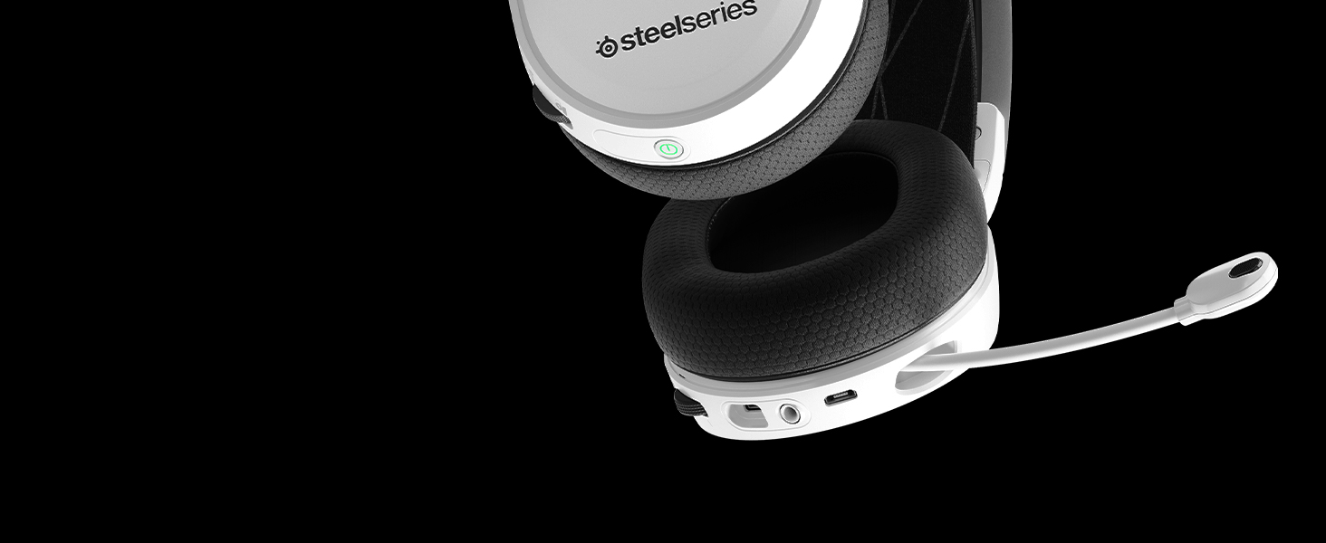 SteelSeries Arctis 7, Wireless Gaming Headset, DTS Headphone: X v2.0 Surround for PC and PS4