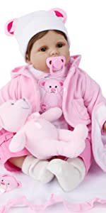 antboat reborn doll baby born soft touch doll real life baby dolls reborn dolls toddler girls cheap