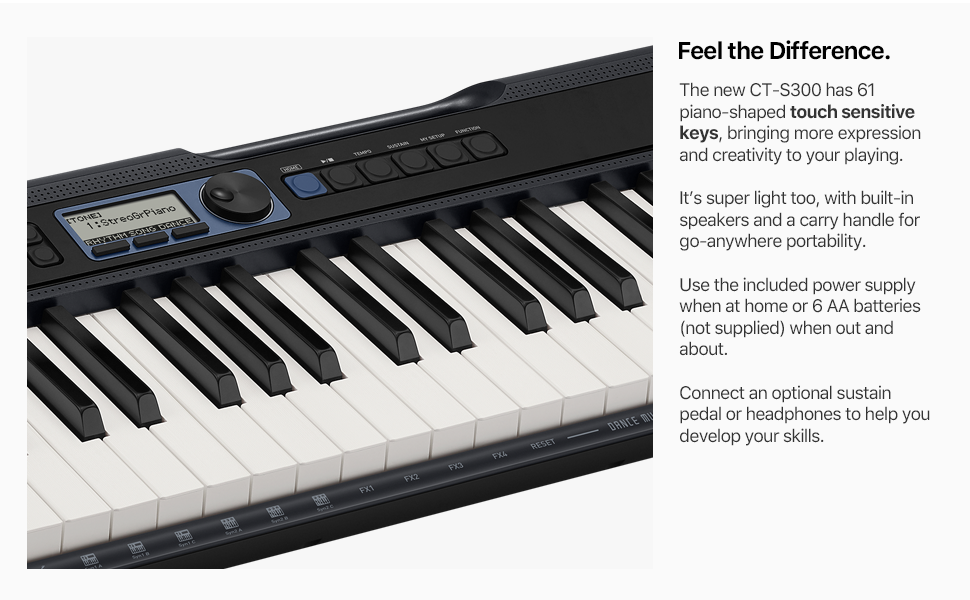 Compact, battery powered, light, portable,