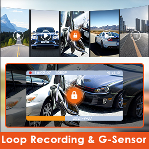 LOOP RECORDING G SENSOR
