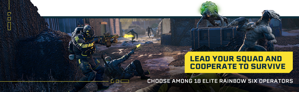 Lead your squad and cooperate to survive 