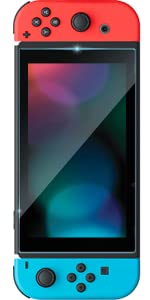 Protect Tempered Glass Screen Protector for original Nintendo Switch 2017 2020 Console tablet device