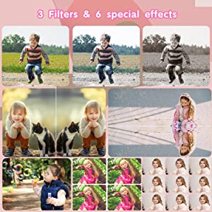 3 fiters and 6 special effects