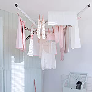 wallfix dryer; infoor clothes airer; outdoor clothes airer; brabantia wallfix; wall mounted airer
