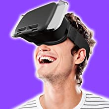Orzly VR Headset for Nintendo Switch & Switch OLED Console with Adjustable Lens