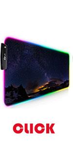 Large RGB Gaming Mouse Pad