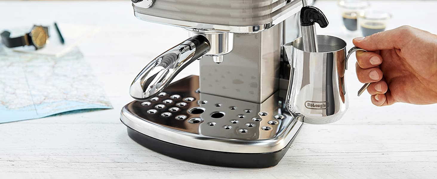 Scultura Delonghi coffee machine espresso coffee maker milk frother