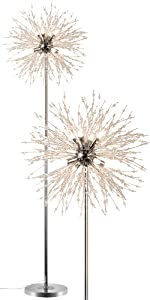 Fireworks Crystal Branchs Floor Lamp