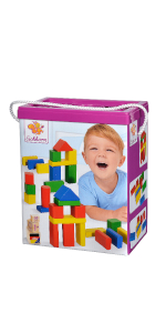 Eichhorn building blocks colourful.