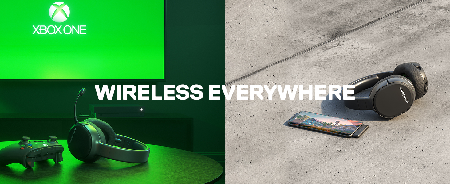 SteelSeries Arctis 1 Wireless - Wireless Gaming Headset - for Xbox, PC, Nintendo Switch, Android