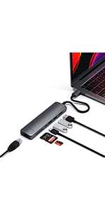 Slim Multi-Port with Ethernet Adapter