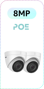 2x C800 Turret Cameras