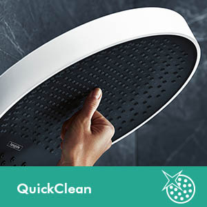 Spray face overhead shower