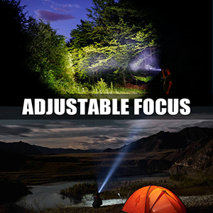 Zoomable Torches for Camping Emergency Outdoor