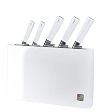 Richardson Sheffield; One80; Professional Knives; Kitchen Knife; Knife Block Set; White; Modern