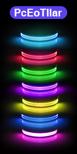 7 Color led dog collar