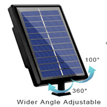 Pendant Lighting with Adjustable Solar Panle