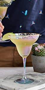 root7 drinkind margarita glasses