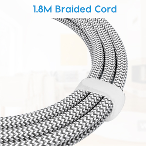 1.8M braided extension cord