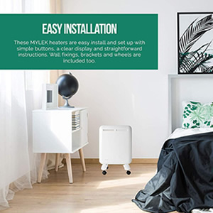 MYLEK electric panel heater 