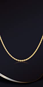 Gold Spiga Chain