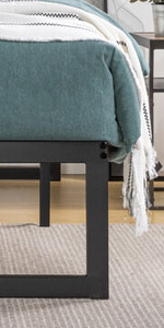 Abel Metal Platform Bed