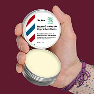 Sapiens organic beard balm