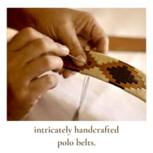 Handcrafted polo belts