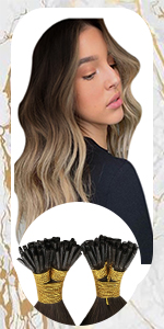pre bonded hair extensions