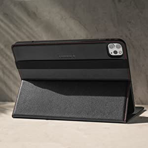 TORRO Genuine Leather Stand Case Compatible with the Apple iPad Pro 12.9