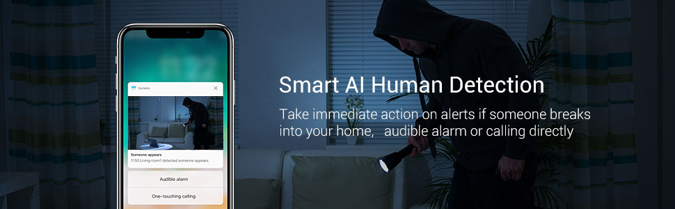 AI human detection A30C