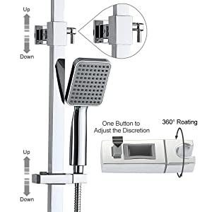 thermostatic bath shower mixer