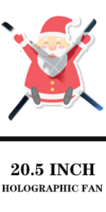 20.5 inch hologram fan