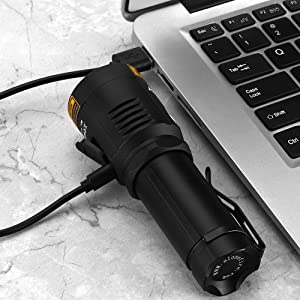 USB rechargeable from computer