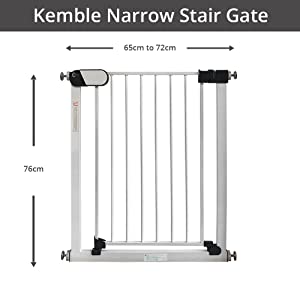Narrow Stair Gate, opening 65-72 cm