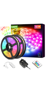 10M RGB LED Strip Music Sync