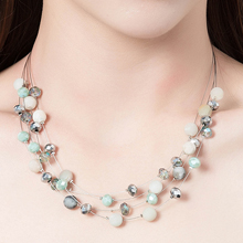 beaded necklace