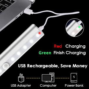 motion sensor lights indoor rechargeable