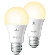Sengled Smart Bulb, Alexa Light Bulb, Bluetooth Dimmable LED Bulbs E27, Work with Amazon Alexa (E...