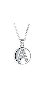Initials Letter Necklace