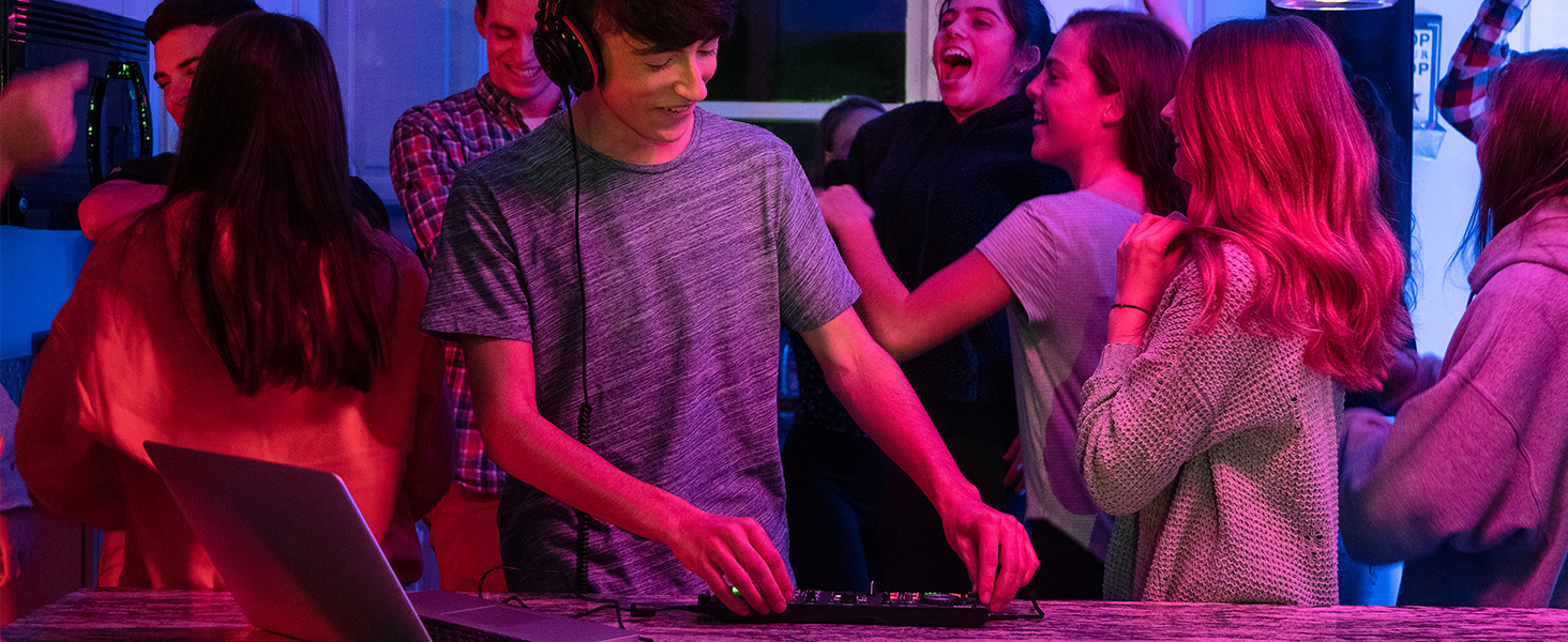 Compact 2 Deck USB DJ Controller For Serato DJ 