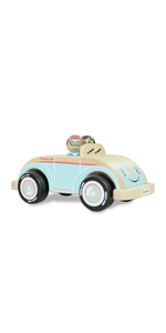 wooden car, indigo jamm, retro car