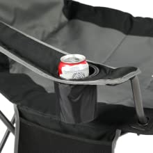 foldable chair camping with cup holder