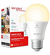 Sengeld Smart Bulb, Alexa Light Bulbs E27, WiFi Bulbs That Work with Alexa Smart Home Devices & G...