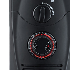electric 2500w 11 fin oil filled radiators, energy efficient heaters for home low energy thermostat