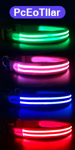 light up dog collar waterproof