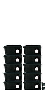 10 mbb empty black