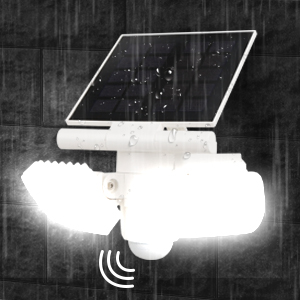 solar security lights outdoor waterproof