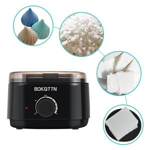 Wax Heater, Professional Wax Warmer Waxing Kit Home Hair Removal 4 Flavors Hard Wax Beans, for Legs